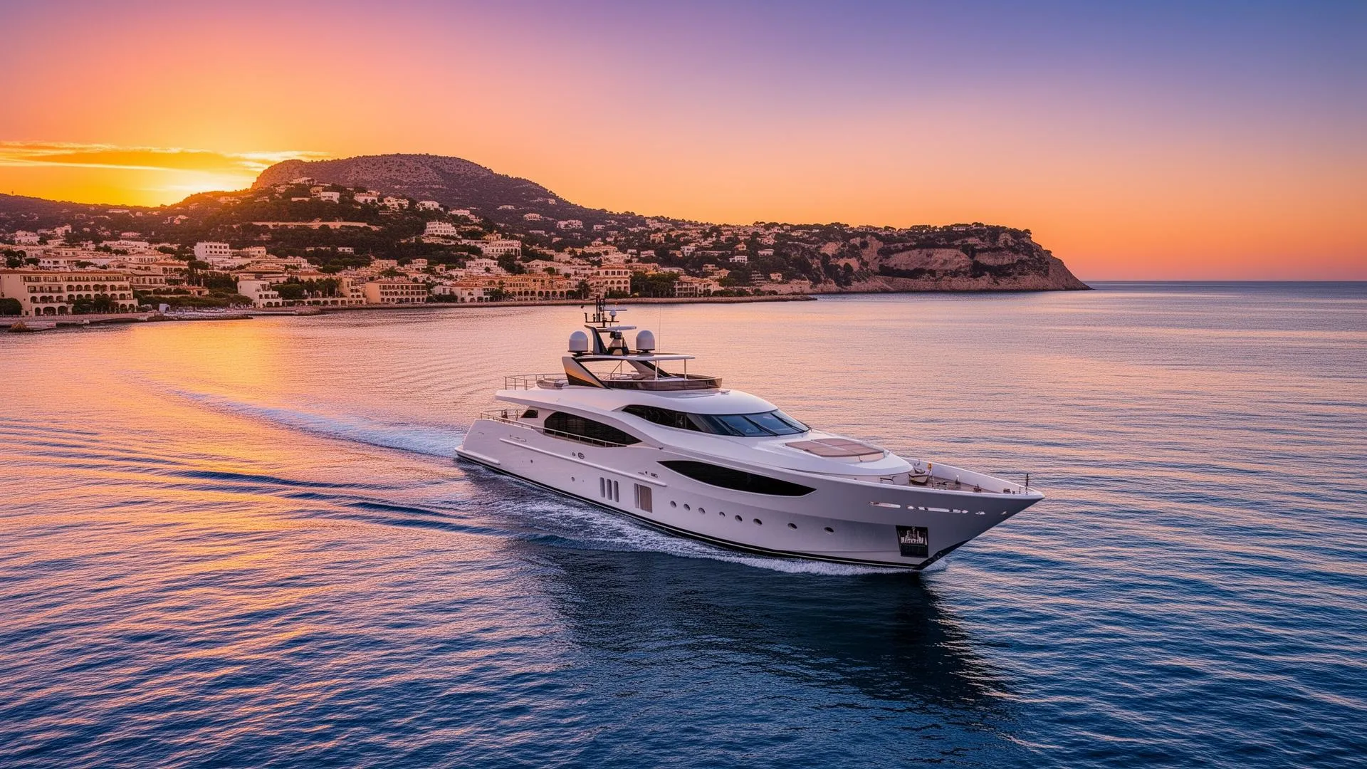 Velero navegando en el Mediterráneo