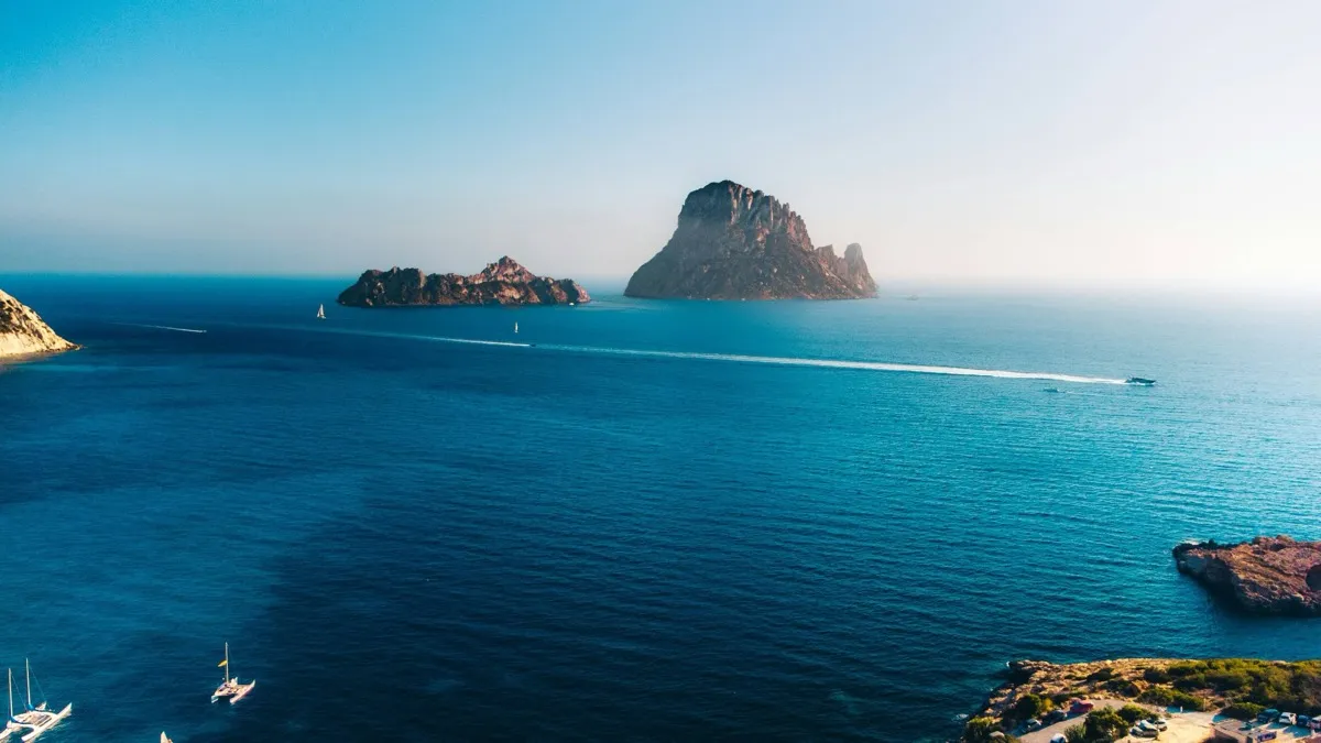 Ibiza coastline - Car insurance in Spain with foreign driving licence 2026