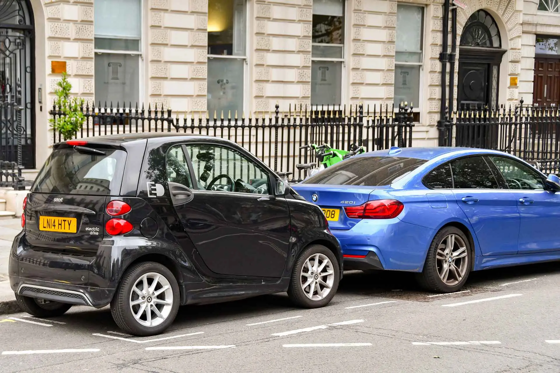 UK registered car in Spain during plate registration
