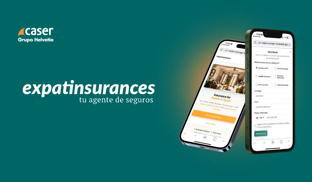expatinsurances.es digital insurance platform